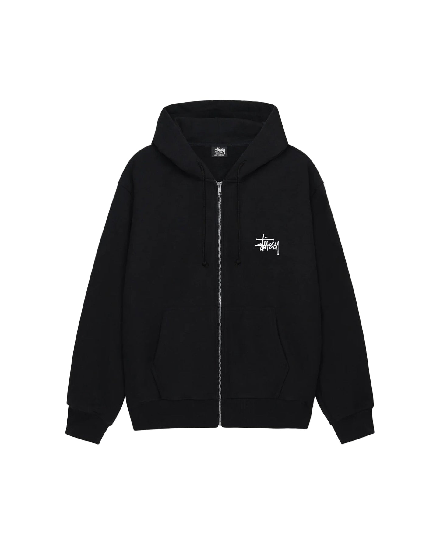 Stüssy Zip Hoodie Black
