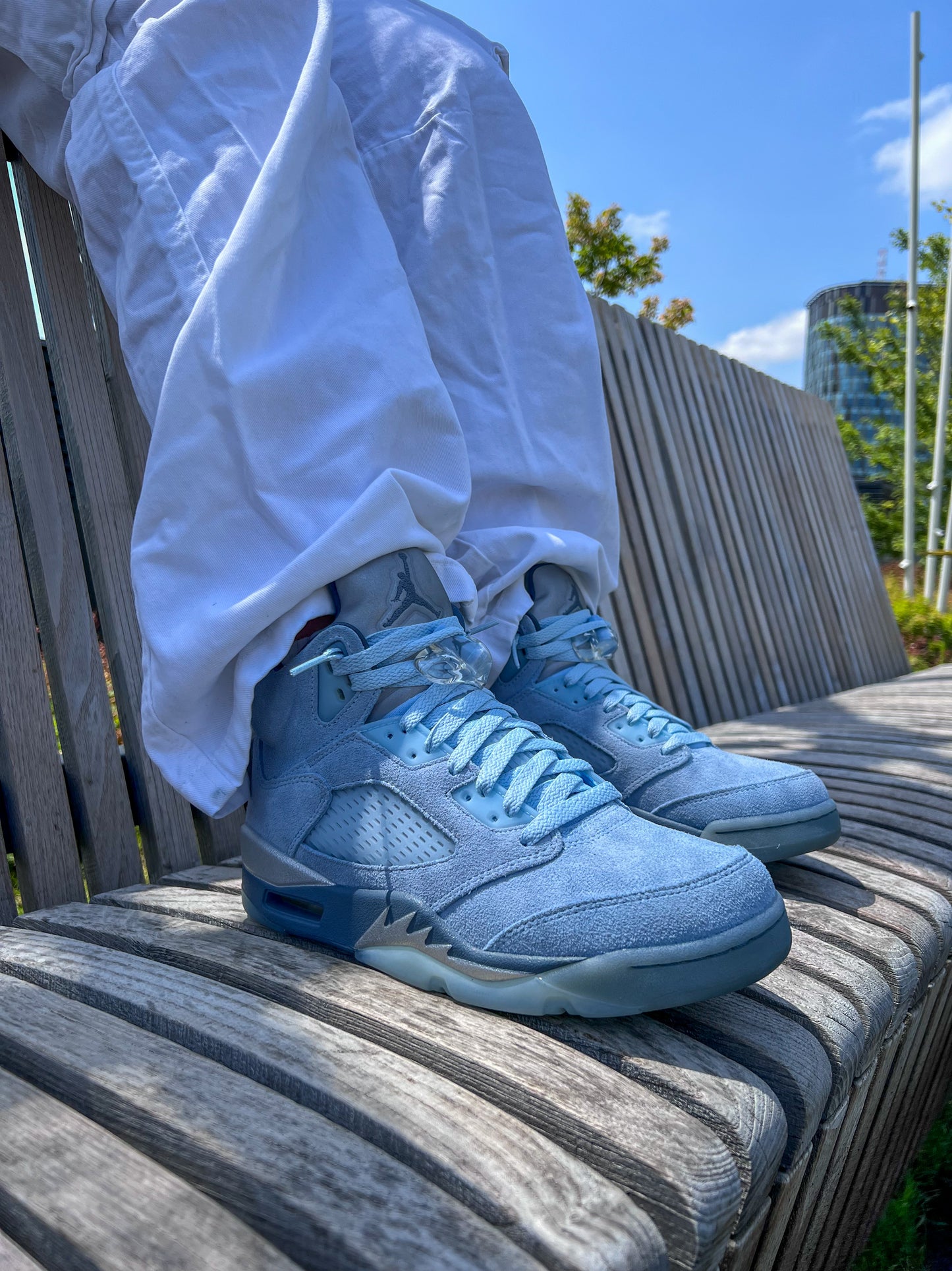 Jordan 5 Retro Bluebird