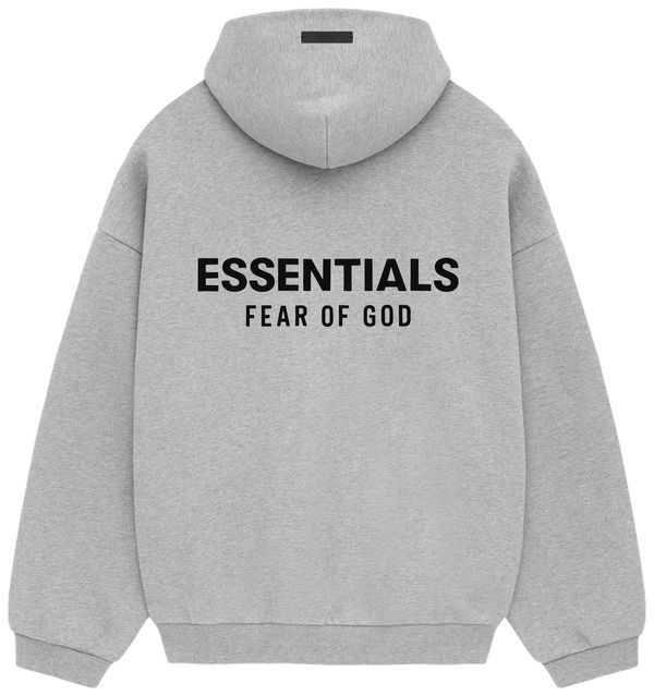 Fear of God Essentials Fleece Hoodie II 'Light Heather Grey'