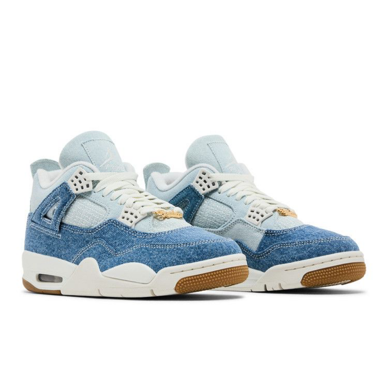 Wmns Air Jordan 4 Retro TEX 'Worn Blue Denim'