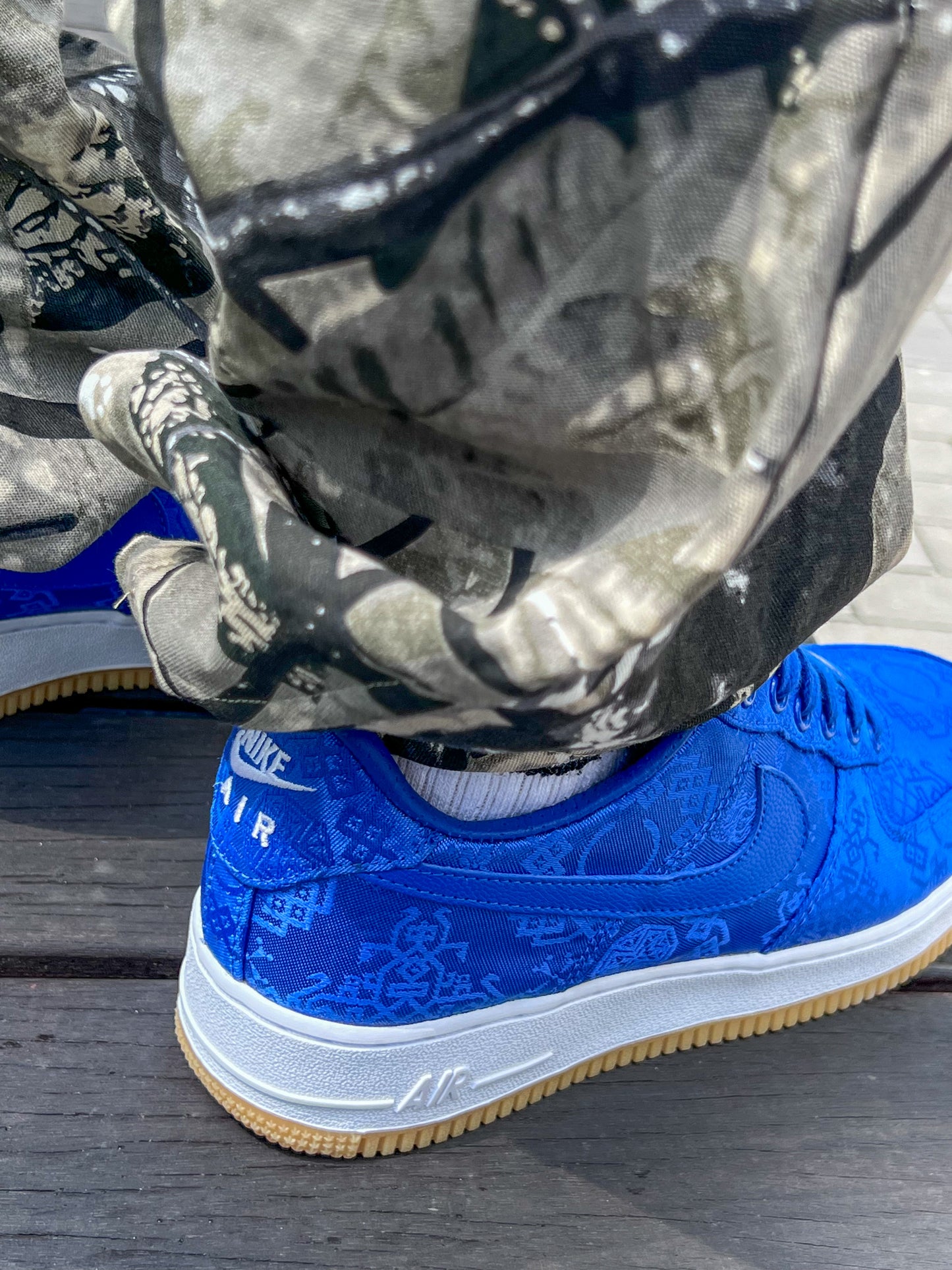 Nike Air Force 1 Low Clot Blue Silk