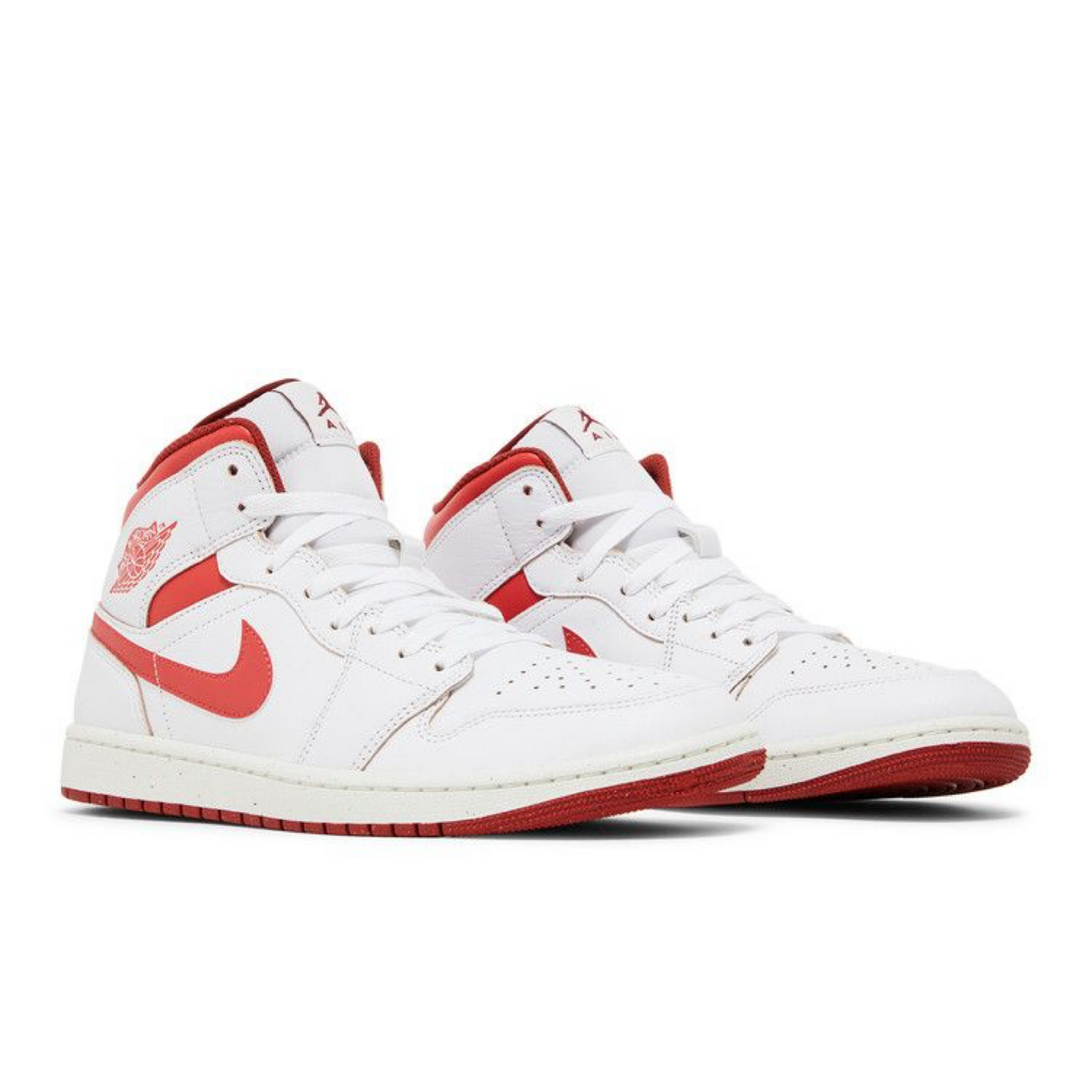 Air Jordan 1 Mid SE 'White Dune Red'