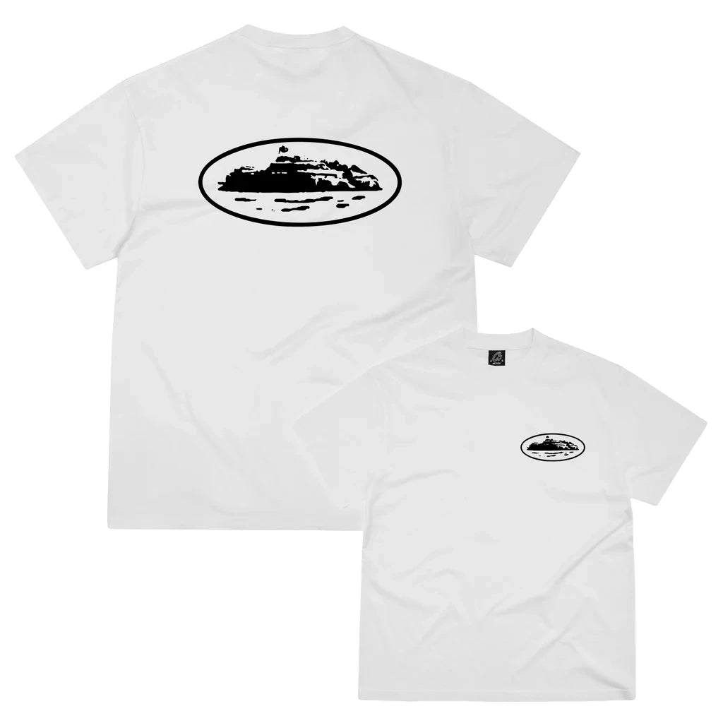 Corteiz OG Island Tee White