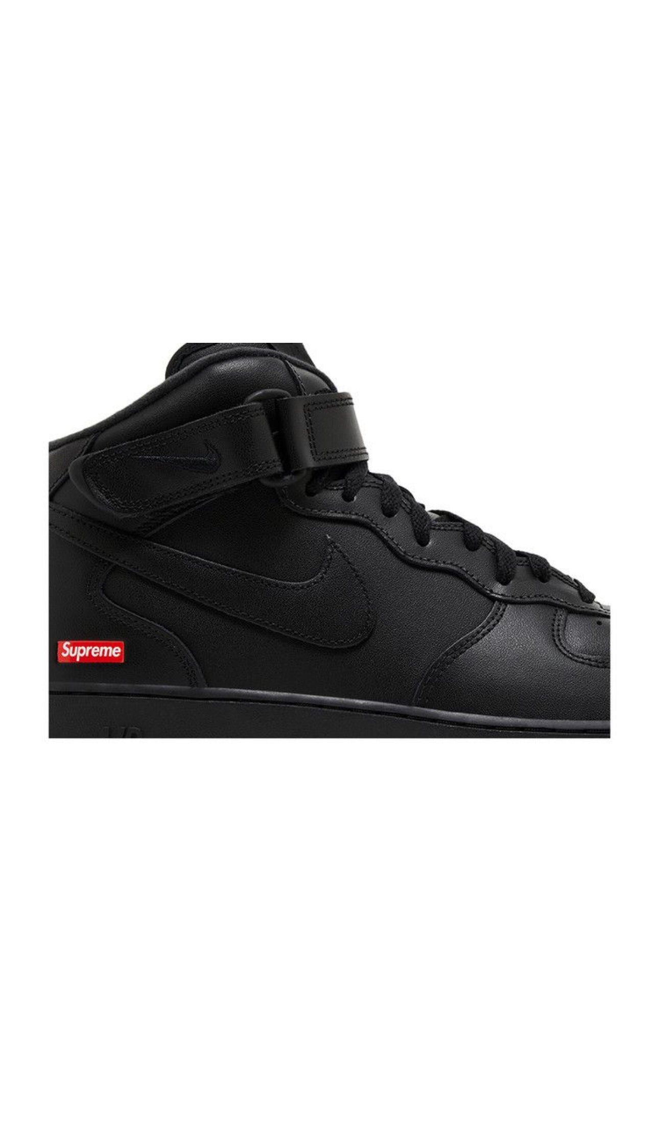 Supreme Air Force 1 Mid Black