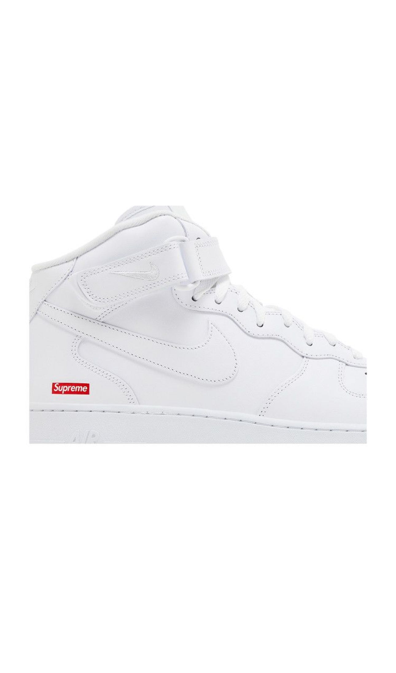 Supreme Air Force 1 Mid White