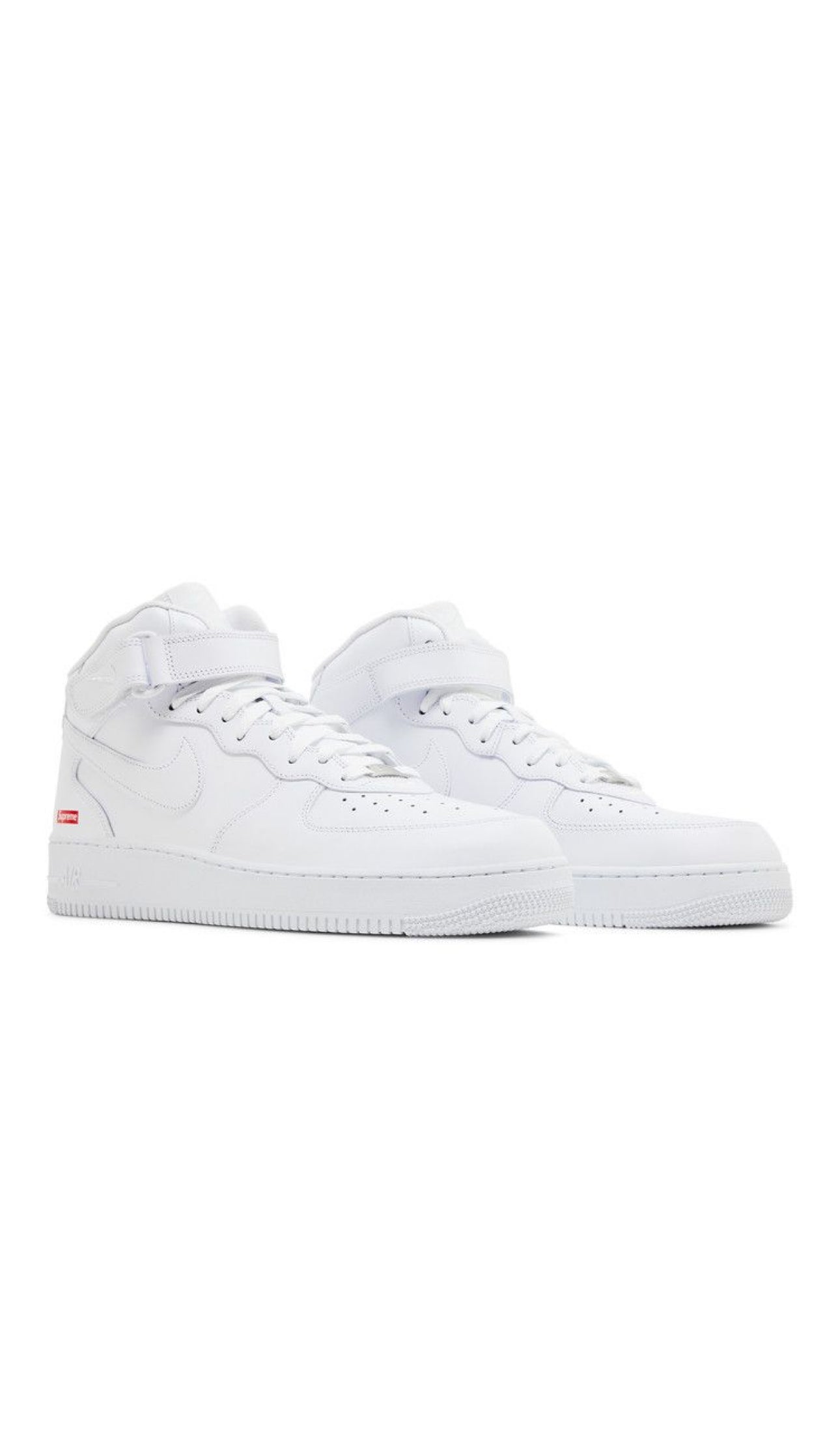 Supreme Air Force 1 Mid White
