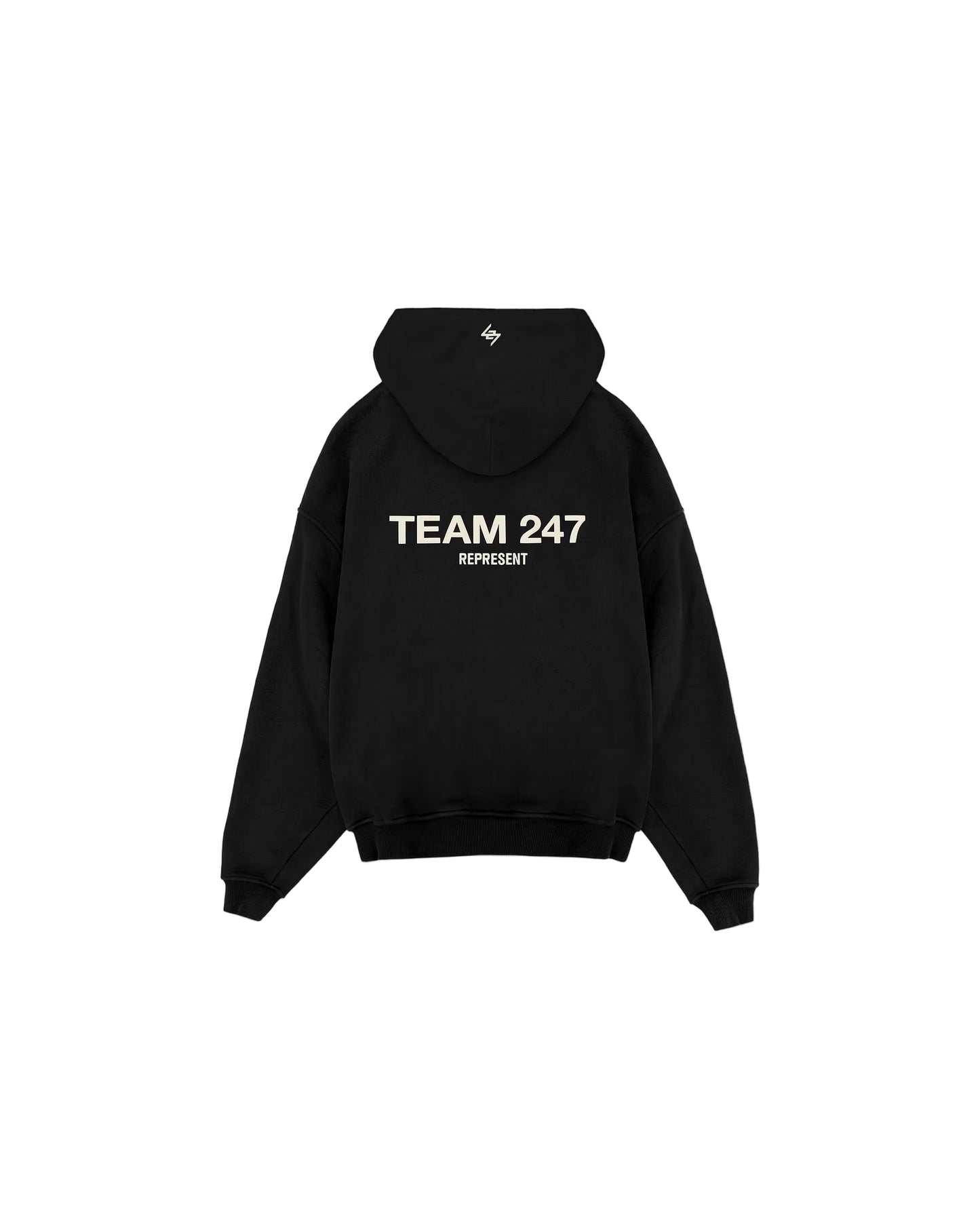 Represent Team 247 Oversized Hoodie BLACK
