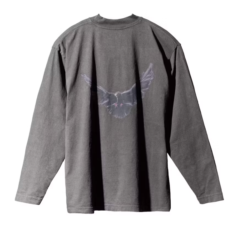 Yeezy Gap Dove Longsleeve Tee Dark Grey