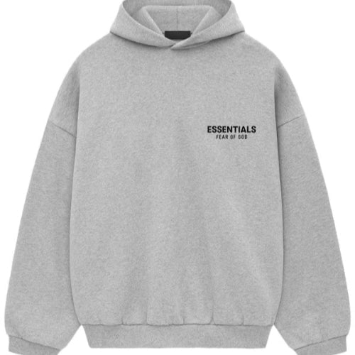 Fear of God Essentials Fleece Hoodie II 'Light Heather Grey'