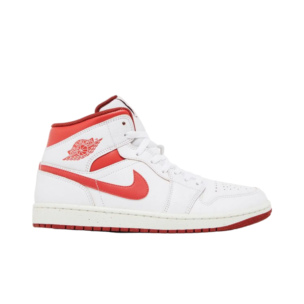 Air Jordan 1 Mid SE 'White Dune Red'
