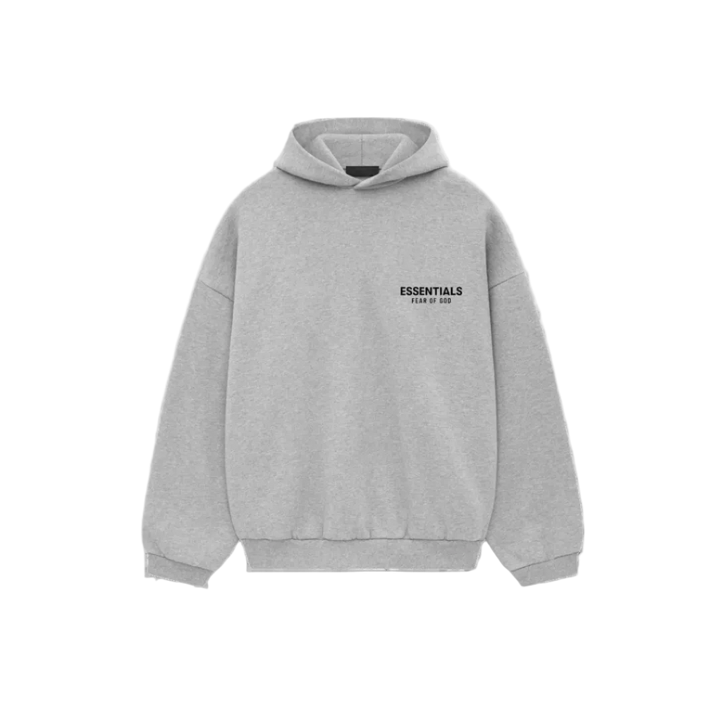 Flísová mikina Fear of God Essentials II 'svetlosivá'