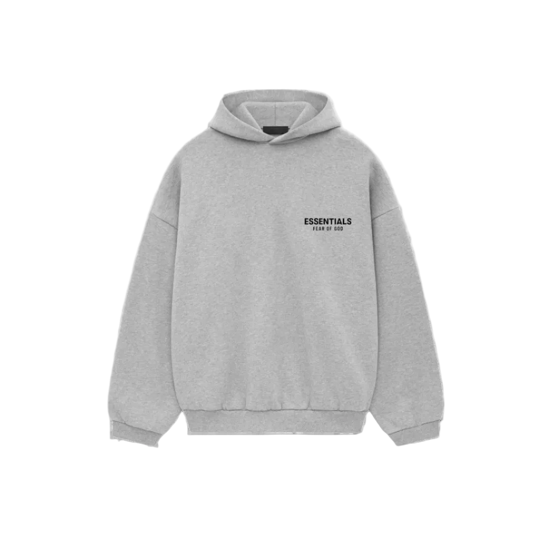 Flísová mikina Fear of God Essentials II 'svetlosivá'