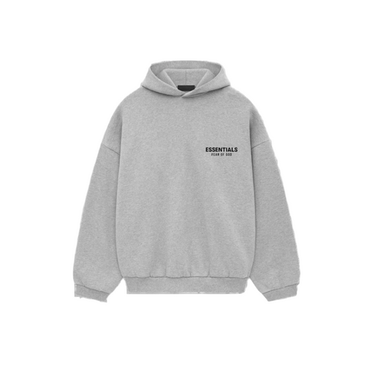 Fear of God Essentials Fleece Hoodie II 'Light Heather Grey'
