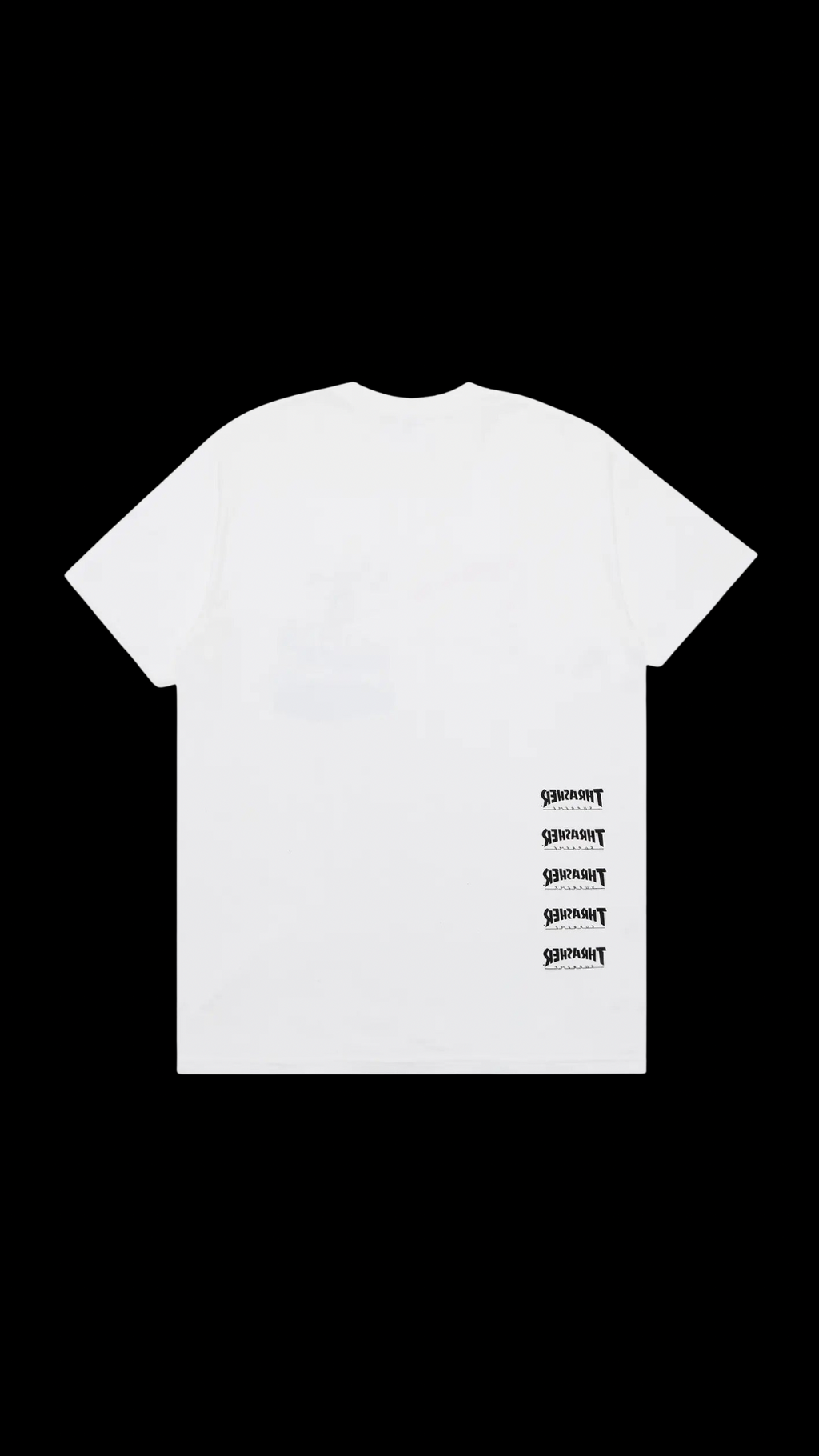 Tričko Supreme x Thrasher Back Tail biele 