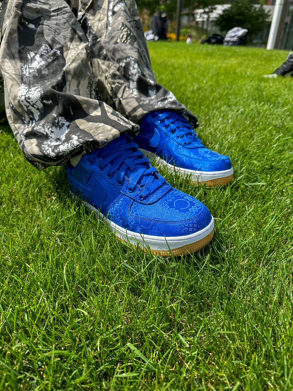 Nike Air Force 1 Low Clot Blue Silk