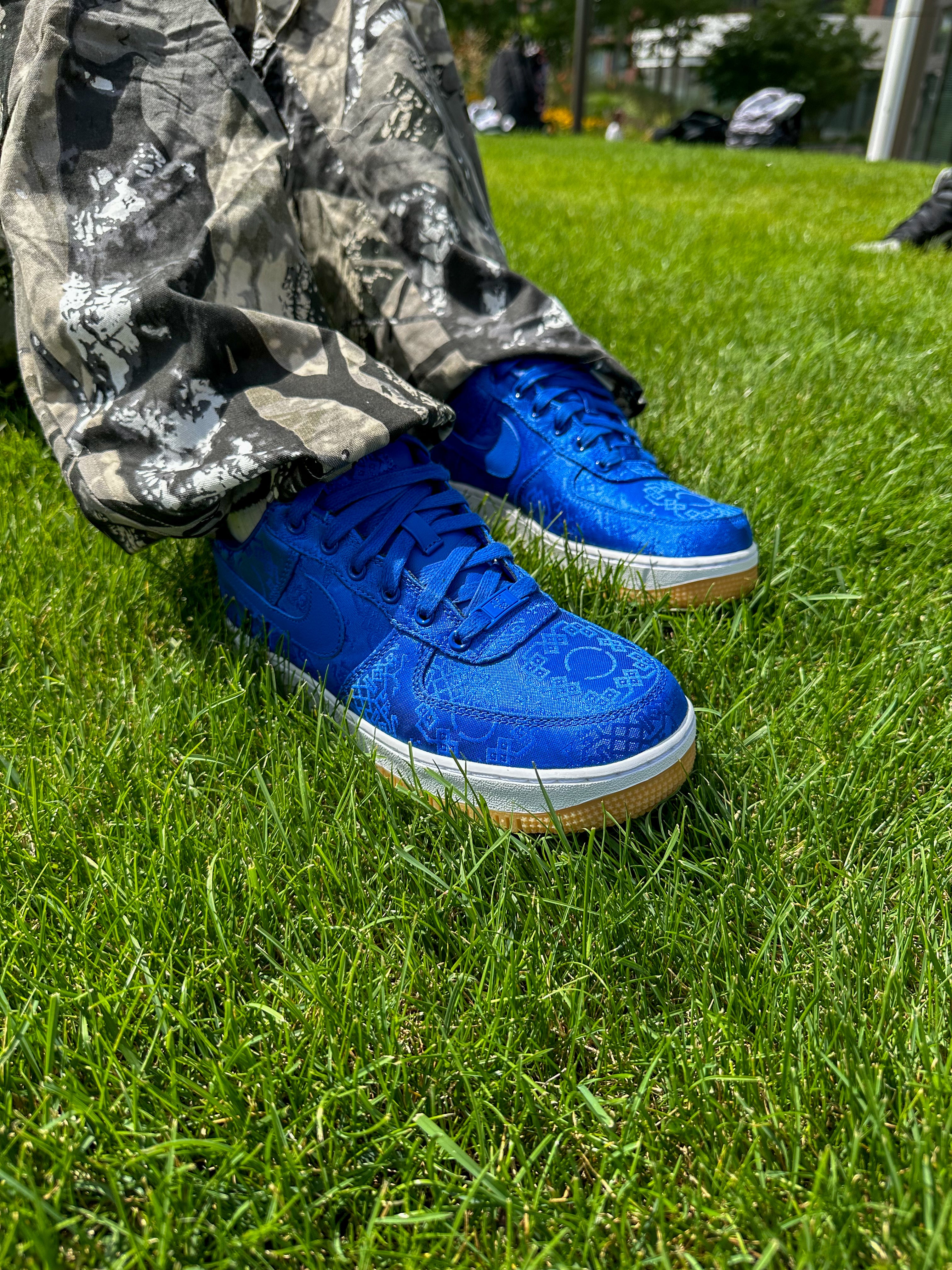 Nike Air Force 1 Low Clot Blue Silk