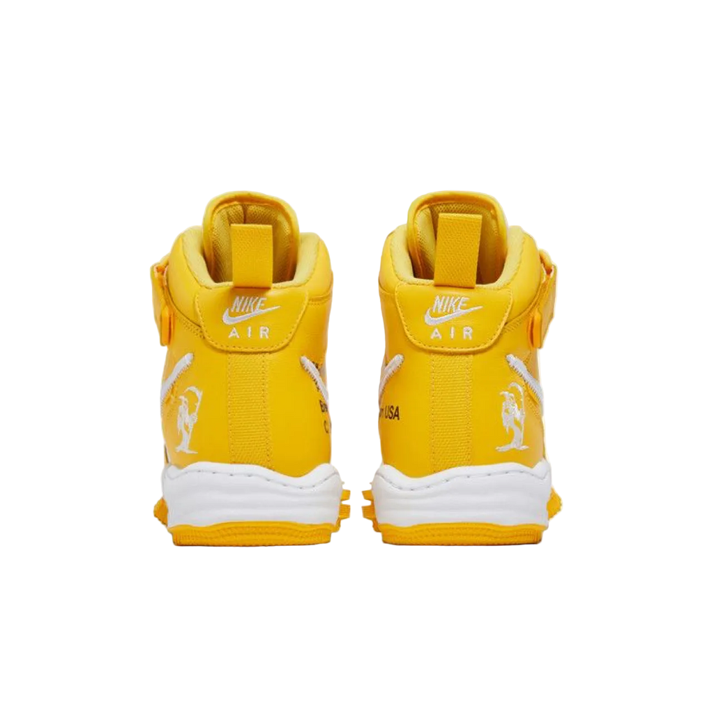 Nike Air Force 1 Mid SP Leather 'Varsity Maize' - Čierna 