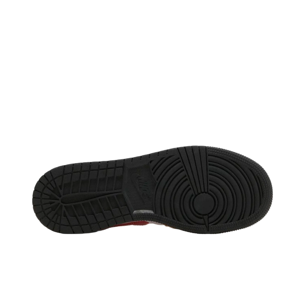 Air Jordan 1 Mid 'Light Curry Cardinal Red'