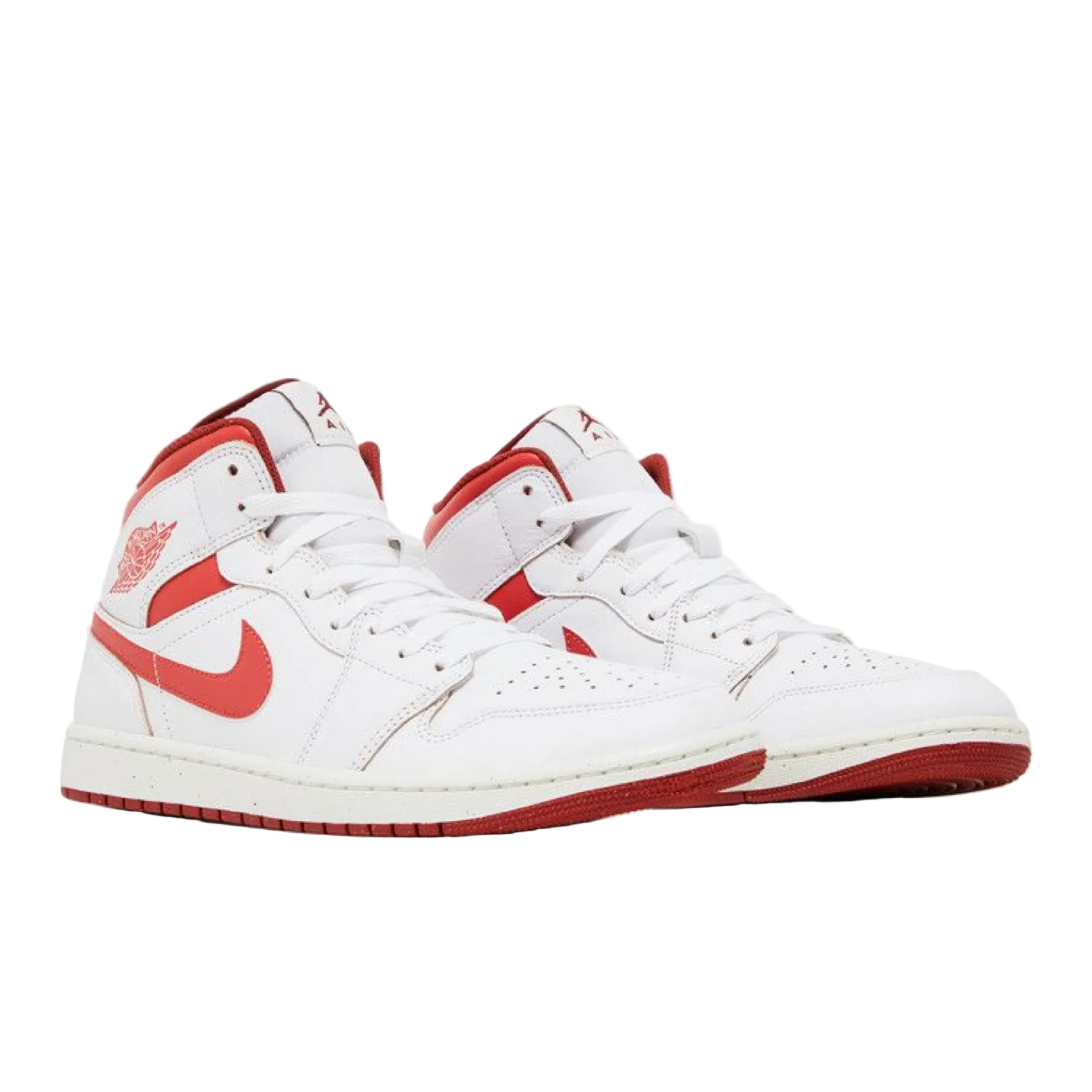 Air Jordan 1 Mid SE 'White Dune Red'