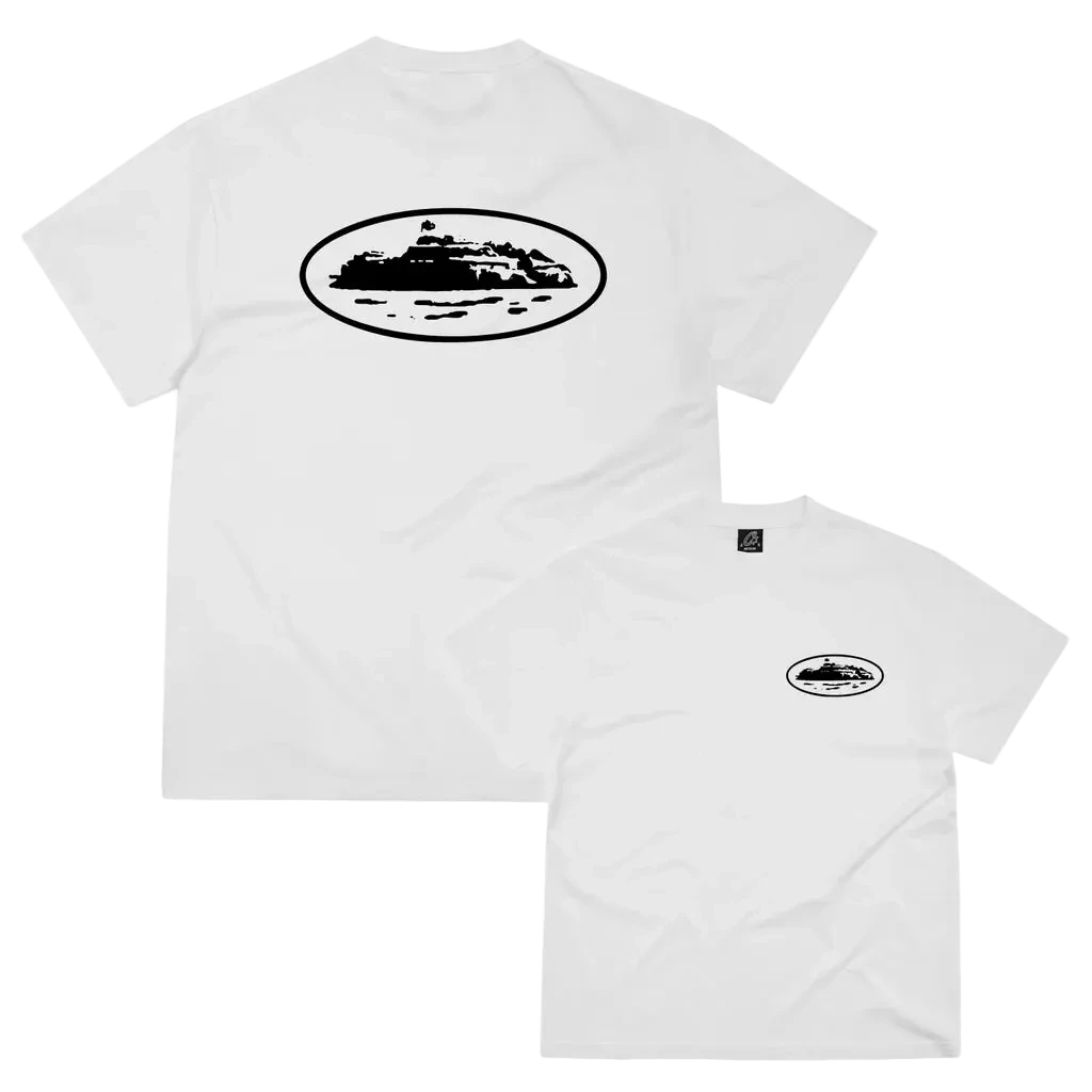 Corteiz OG Island Tee White