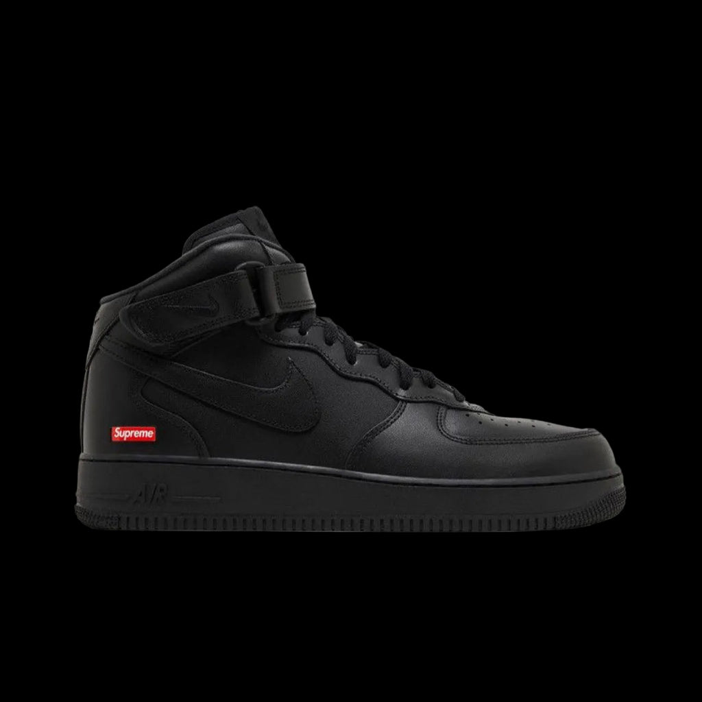 Supreme Air Force 1 Mid Black
