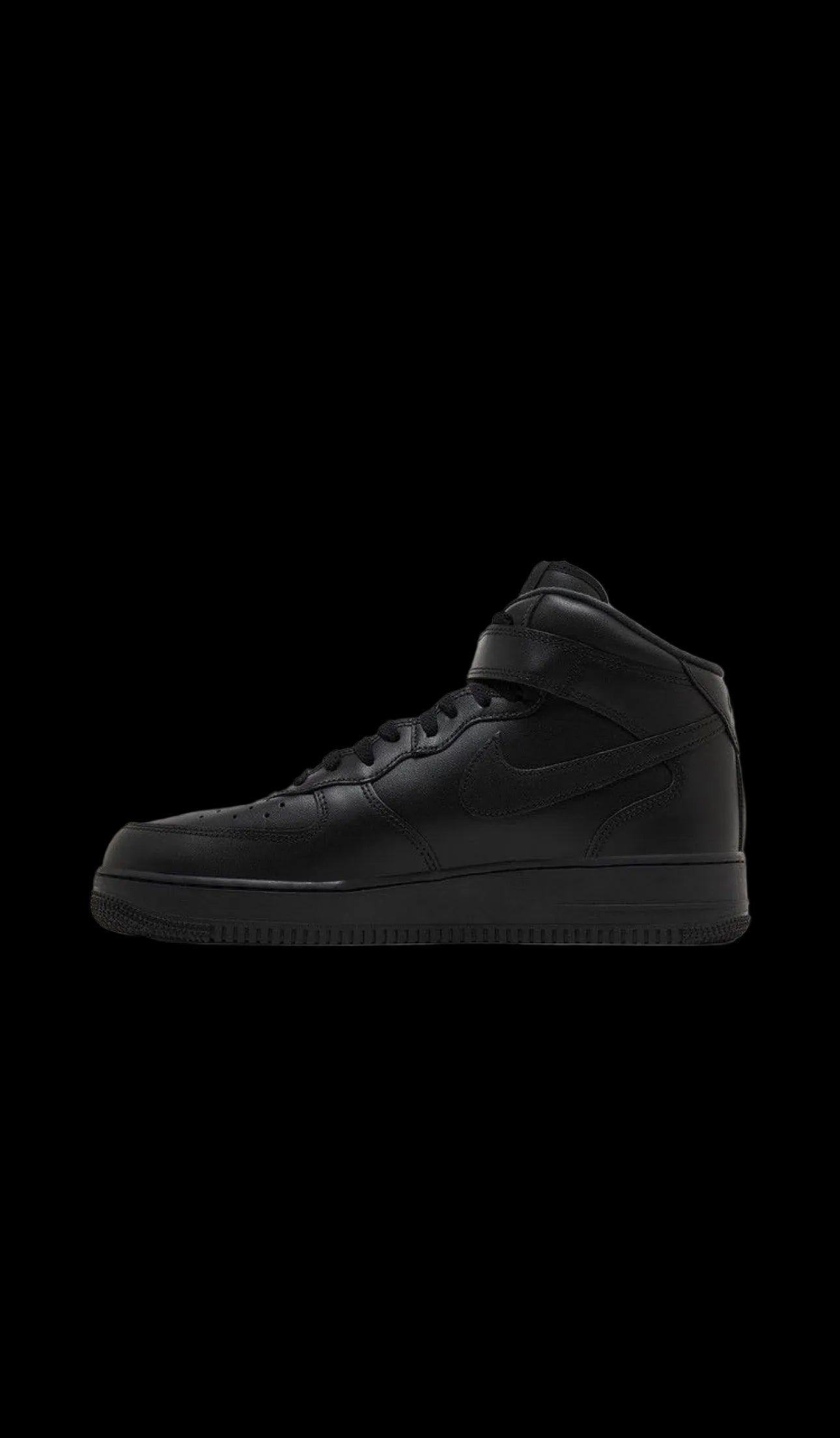 Supreme Air Force 1 Mid Black