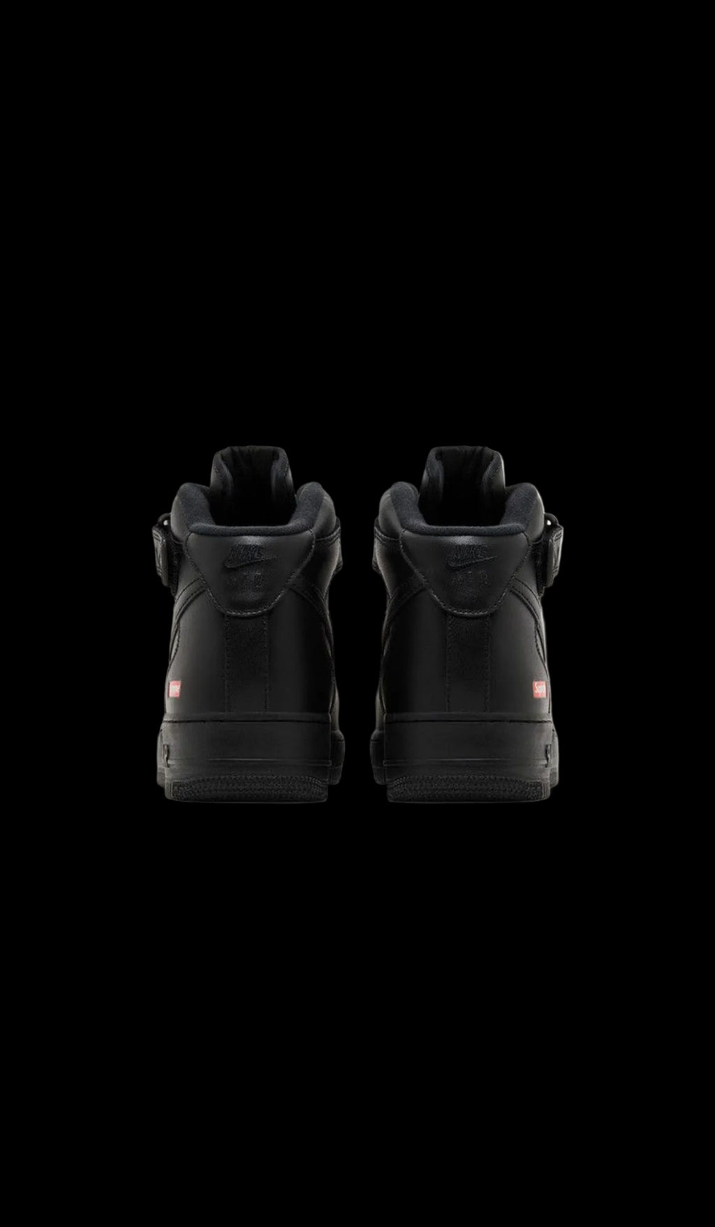 Supreme Air Force 1 Mid Black
