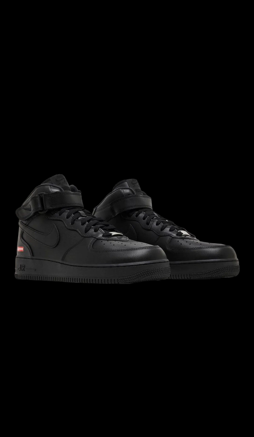 Supreme Air Force 1 Mid Black