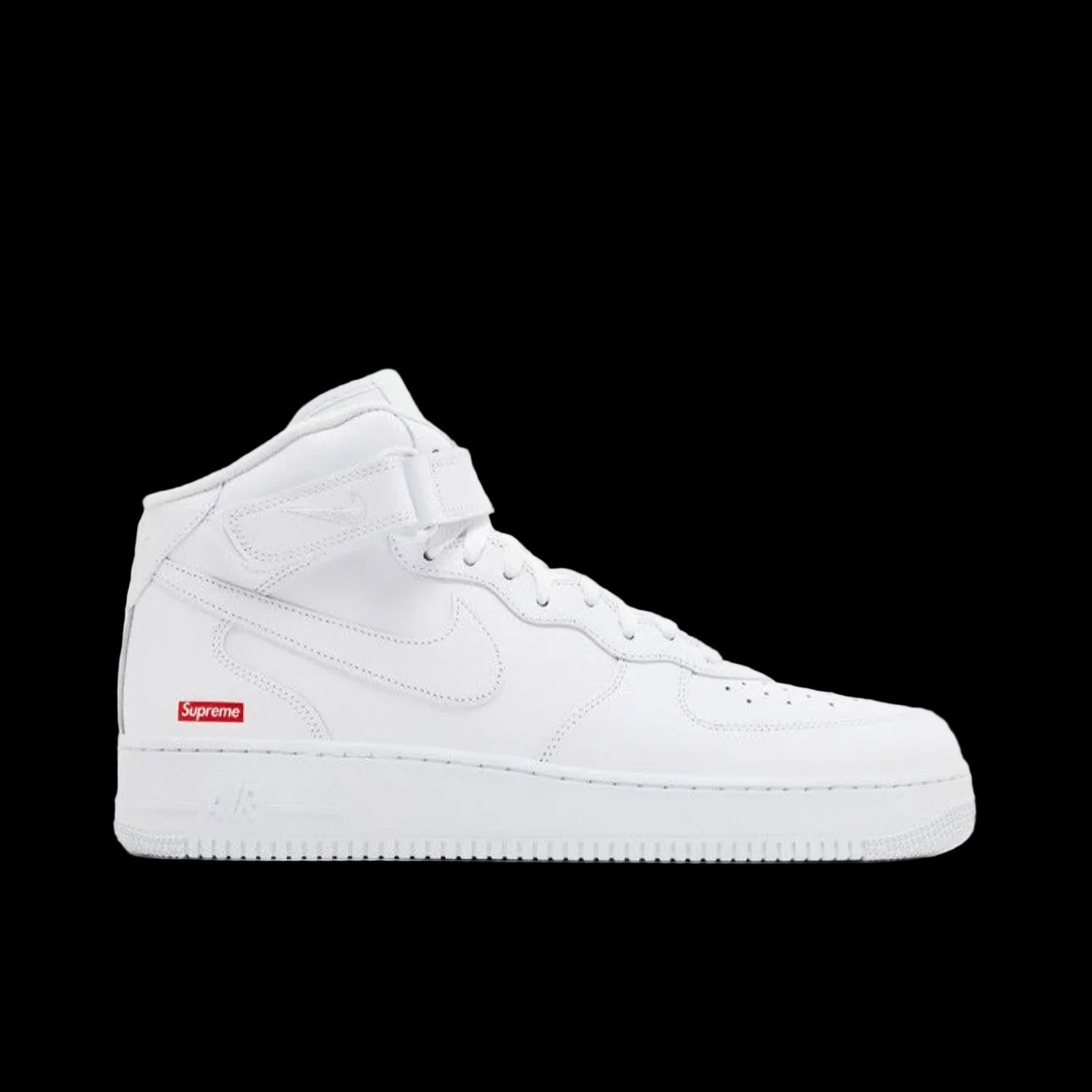 Supreme Air Force 1 Mid White