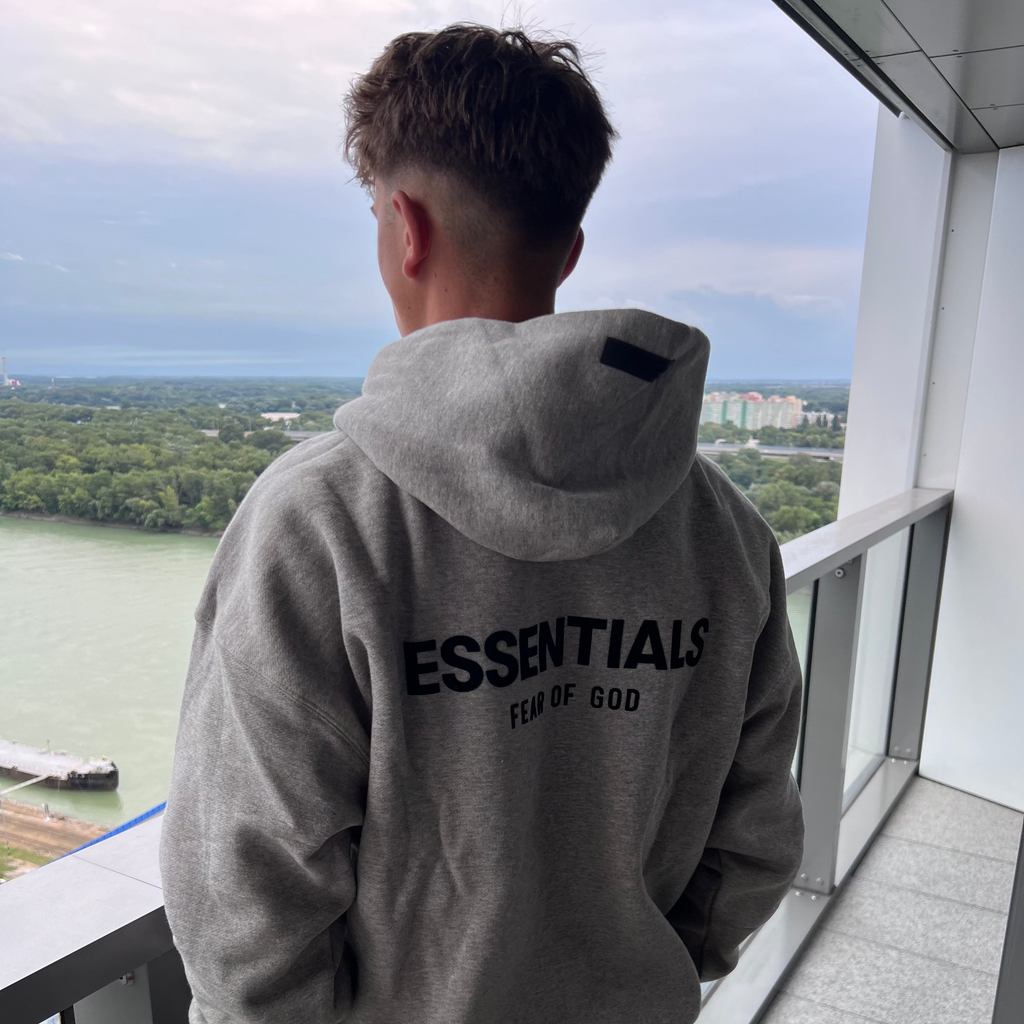 Fear of God Essentials Hoodie Dark Oatmeal