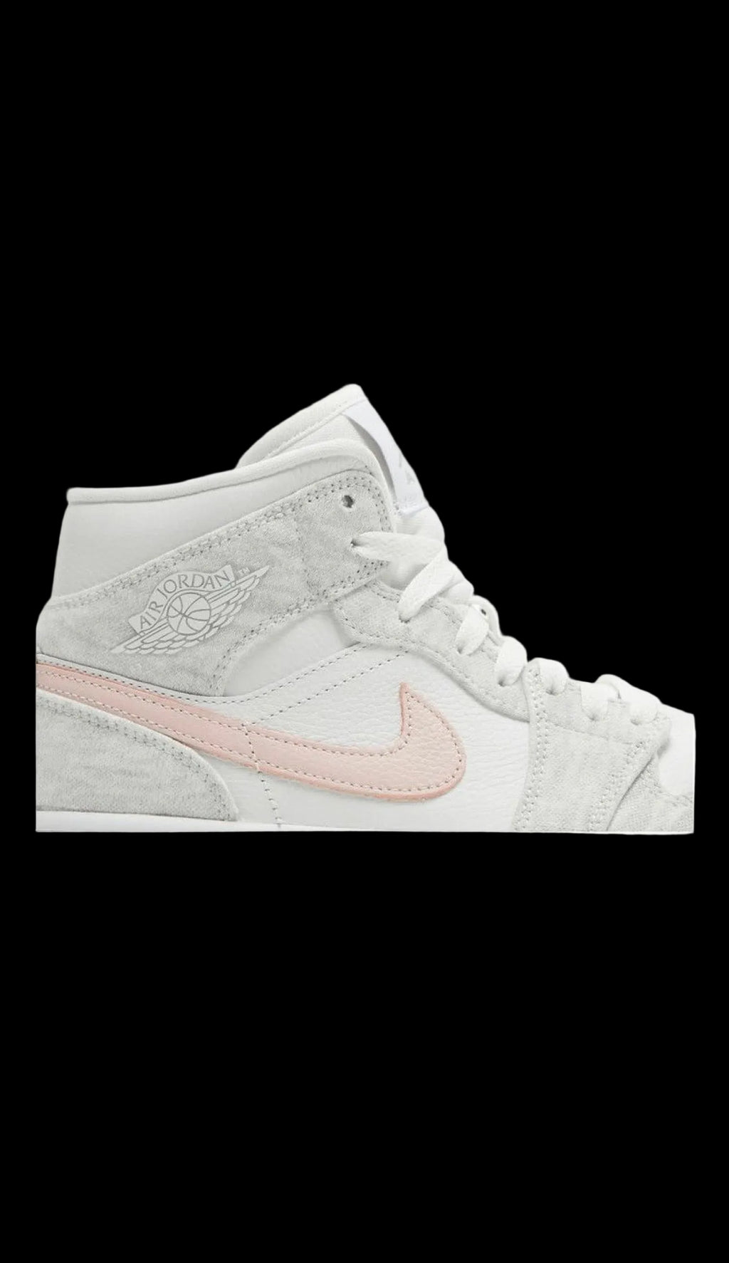 Air Jordan 1 Mid Light Iron Ore