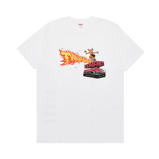 Supreme x Thrasher Back Tail T-shirt White