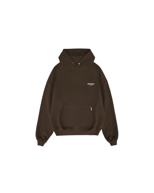 Represent Owners Club Hoodie Brown