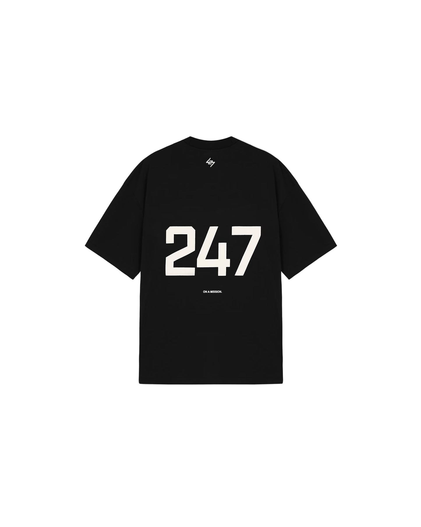 Represent Oversized 247 T-Shirt Black
