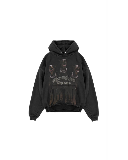 Represent Thoroughbred Hoodie Grey