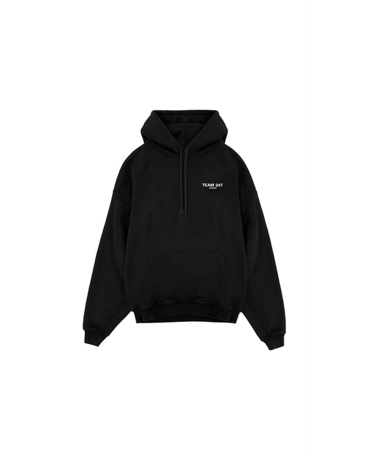 Represent Team 247 Oversized Hoodie BLACK