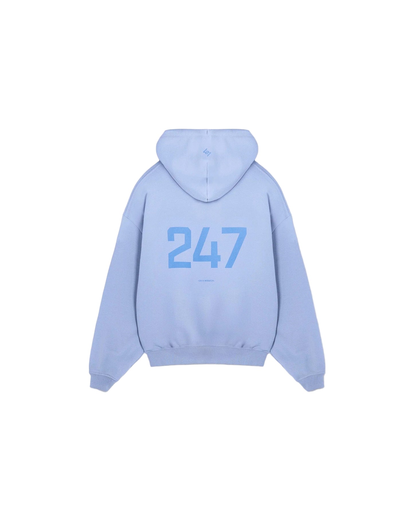 Represent Team 247 Oversized Hoodie Light Blue