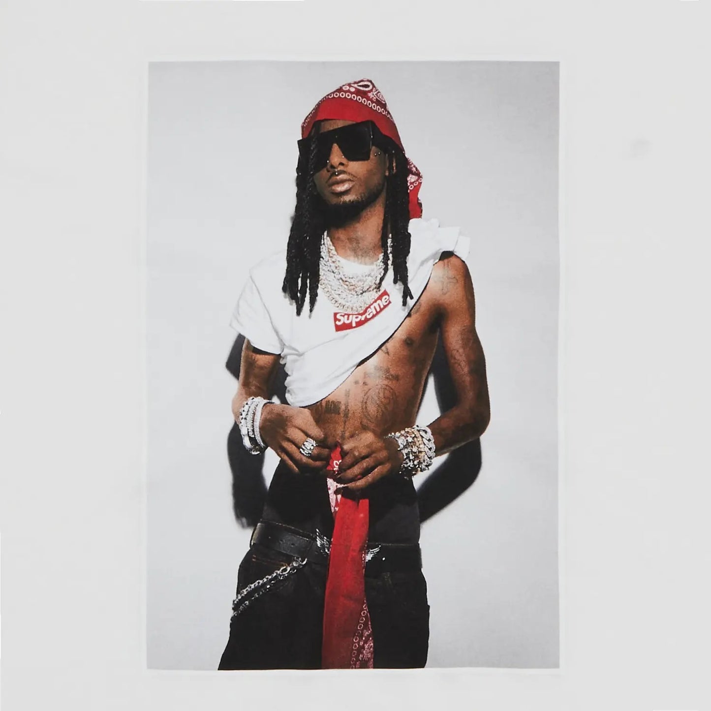 Supreme Playboi Carti Tee White