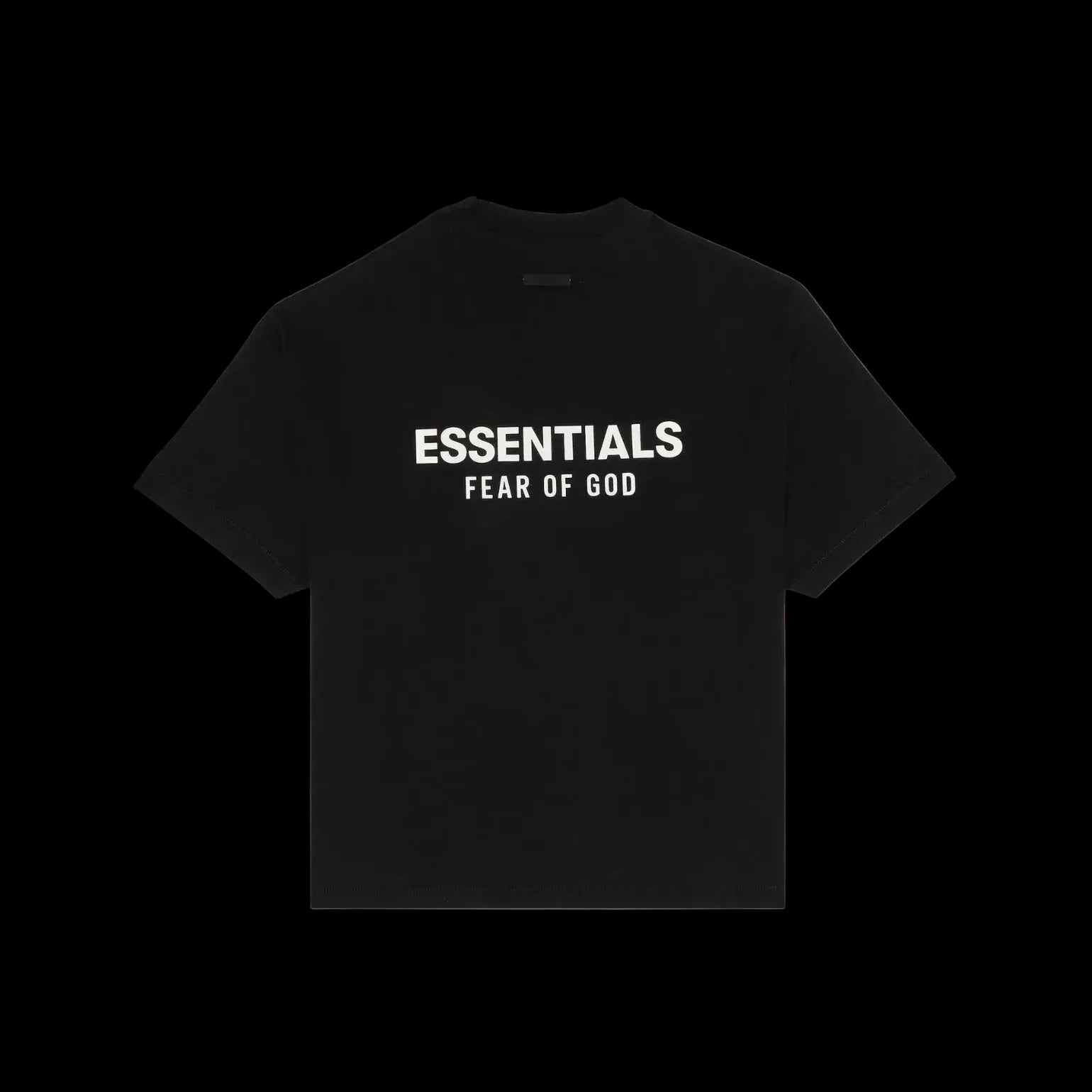 Essentials Fear of God Crewneck T-shirt FW24 Black