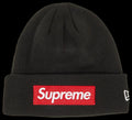 Supreme x New Era Box Logo Beanie Black