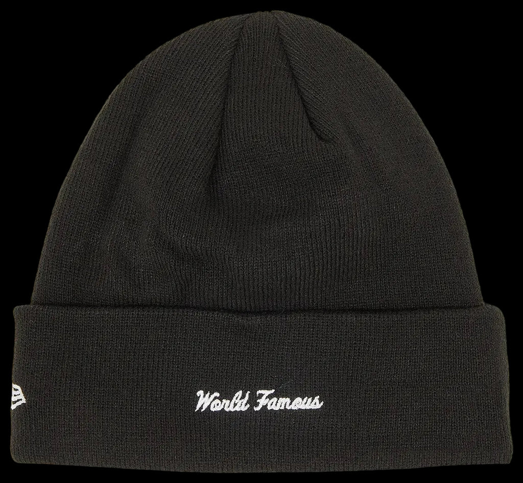Supreme x New Era Box Logo Beanie Black