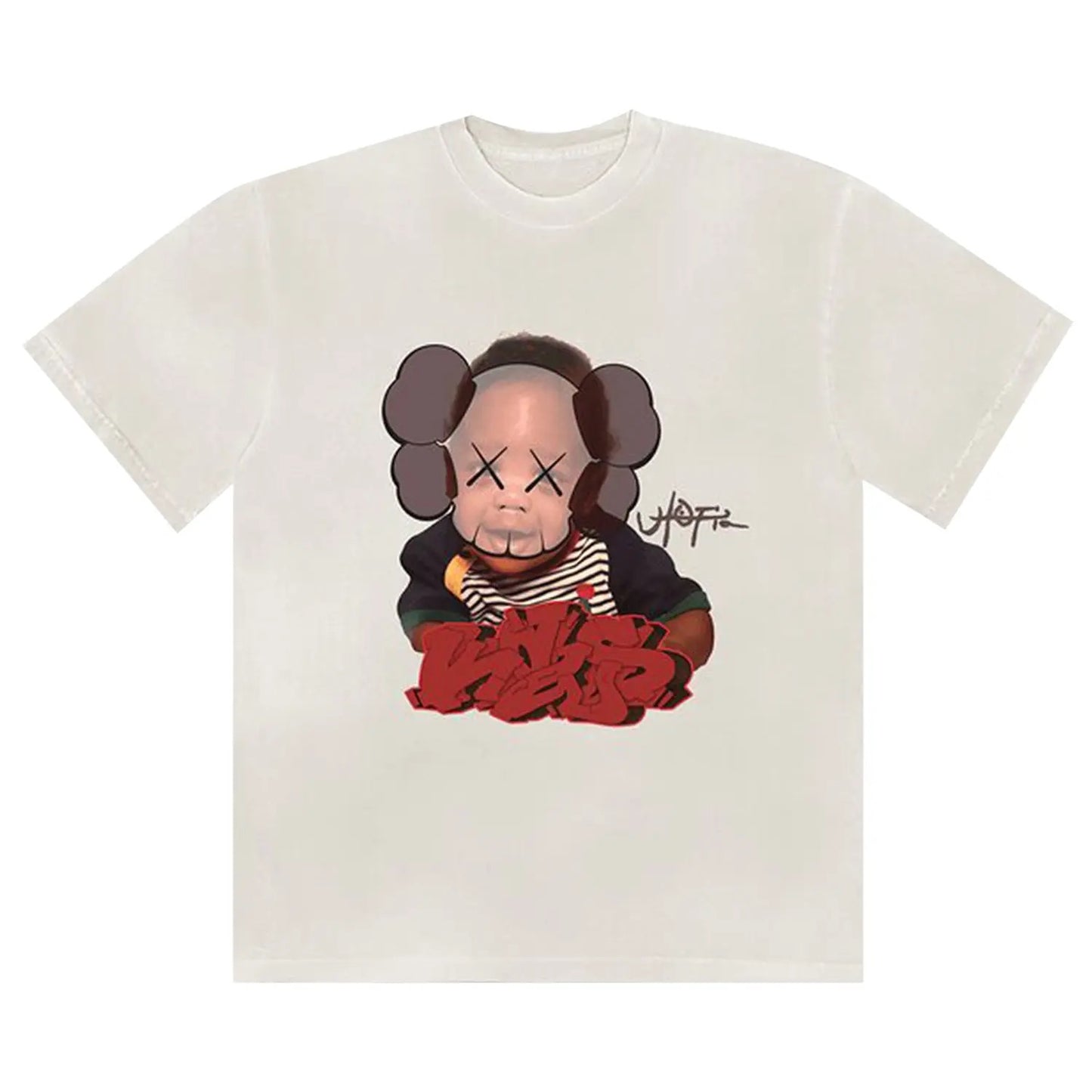 Travis Scott x Kaws Tee I White