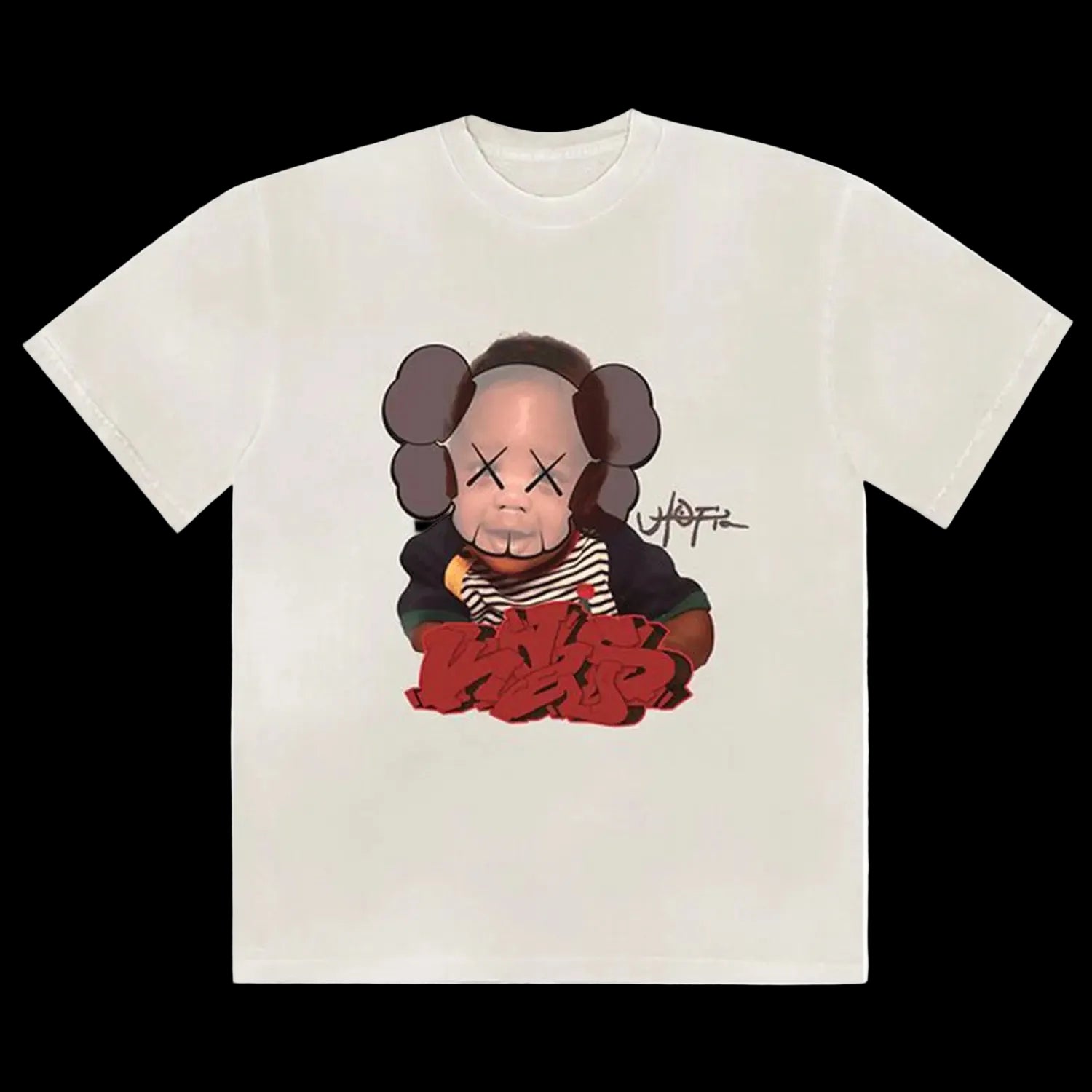Travis Scott x Kaws Tee I White