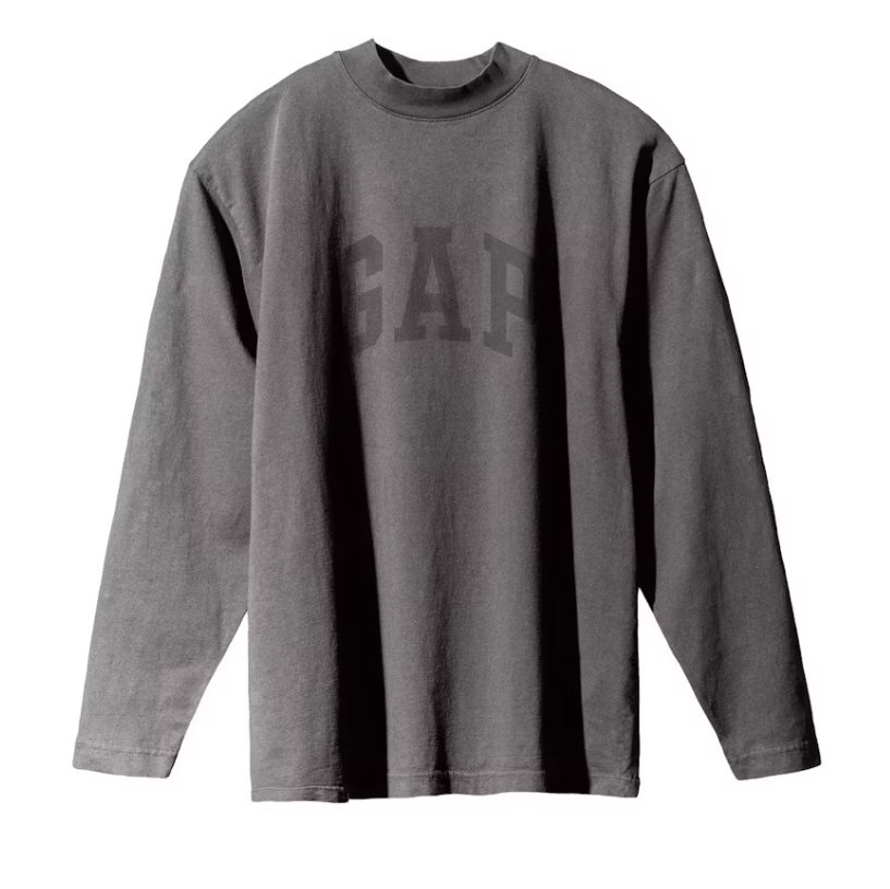 Yeezy Gap Dove Longsleeve Tee Dark Grey