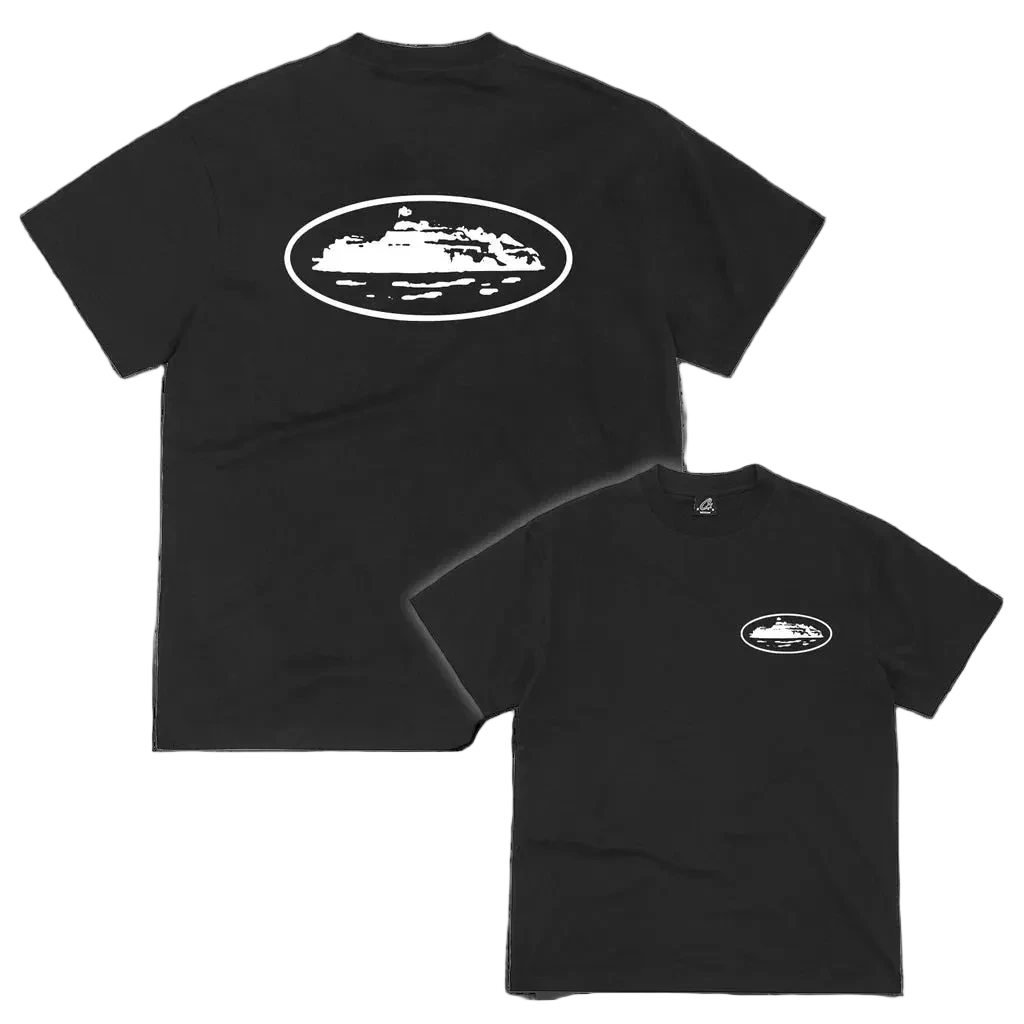 Corteiz OG Island Tee Black