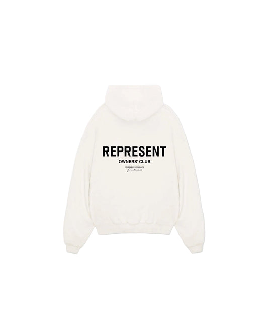 Represent Hoodie White